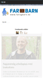 Mobile Screenshot of farogbarn.no